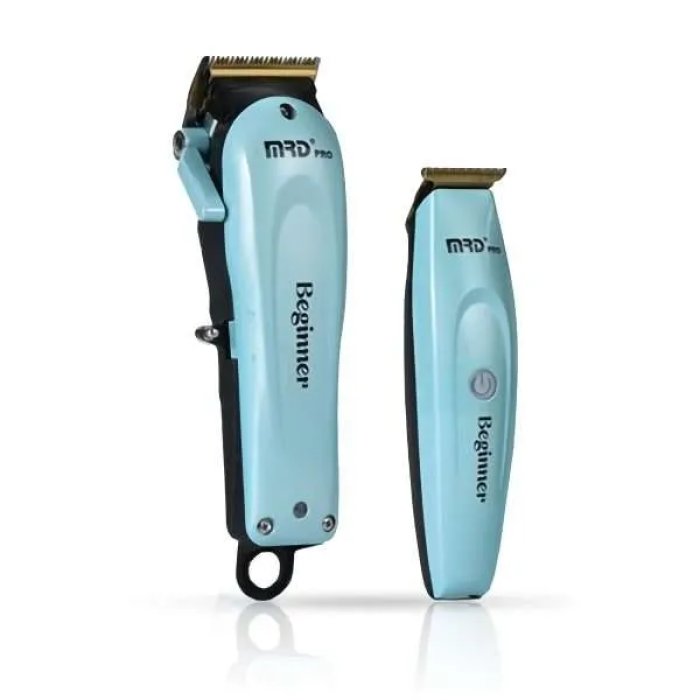 Професійний набір машинка та тример MRD PRO Beginner blue HC-3969-2-BL