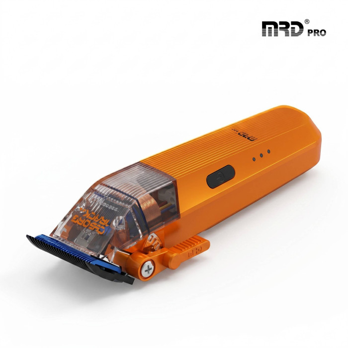 Професійна машинка для стрижки MRD PRO Cyborg Track GTR orange HC-666CT-HO