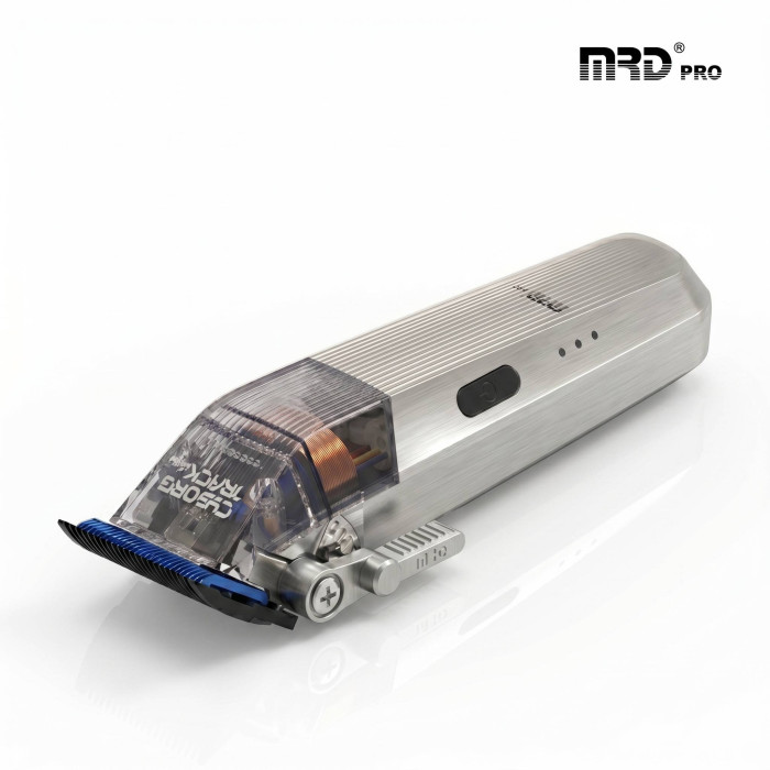 Професійна машинка для стрижки MRD PRO Cyborg Track GTR grey HC-666CT-S