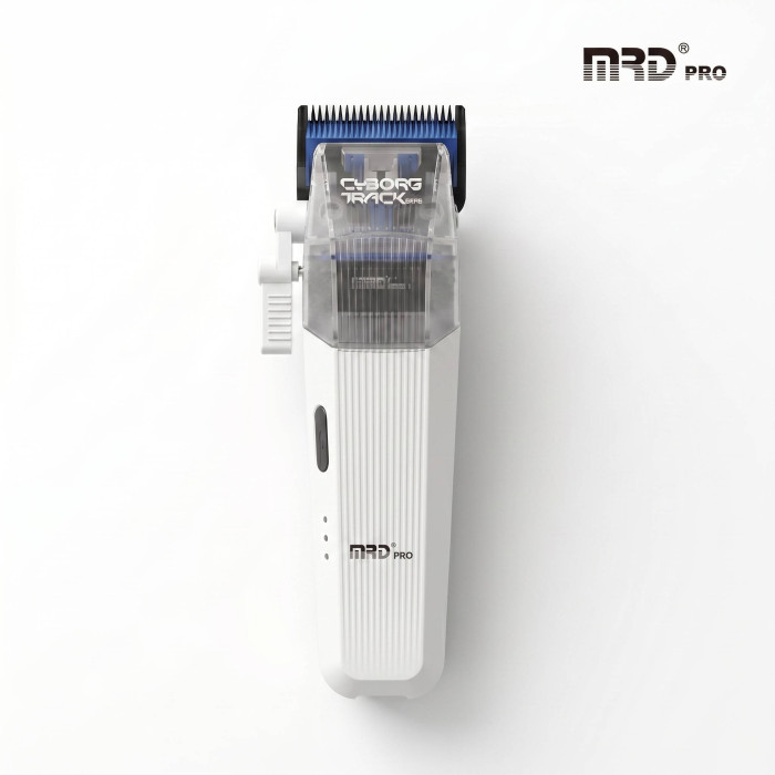 Професійна машинка для стрижки MRD PRO Cyborg Track GTR white HC-666CT-W