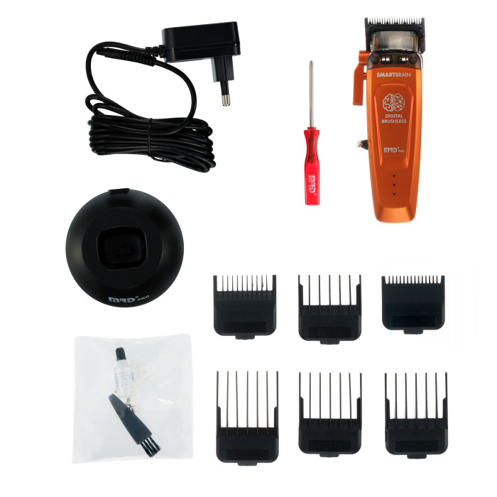 Професійна машинка для стрижки MRD PRO Smartbrain 2.0 Orange HC-90-4HO