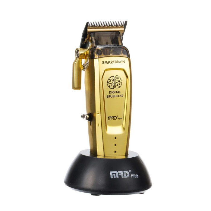 Професійний набір для стрижки MRD PRO Smartbrain + Vector Gold 90-4G-3 (Машинка  + Тример + Шейвер)