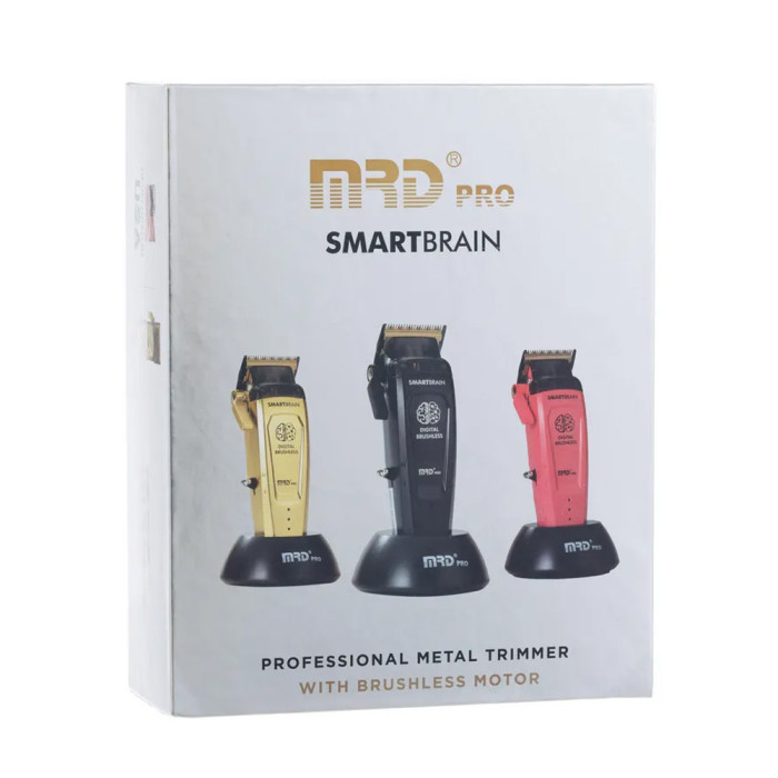 Професійний набір для стрижки MRD PRO Smartbrain Pink 90-4P (Машинка + Тример)