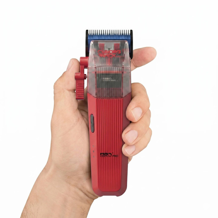 Професійна машинка для стрижки MRD PRO Cyborg Track GTR red HC-666CT-R