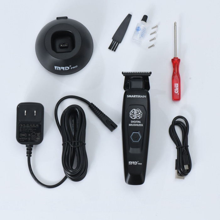 Професійний безщітковий тример MRD PRO Smartbrain 2.0 Black GMT-90-4B